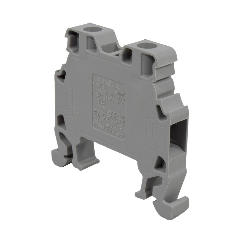 Bornera Atornillable l Gris l 32A l 750V l 10AWG