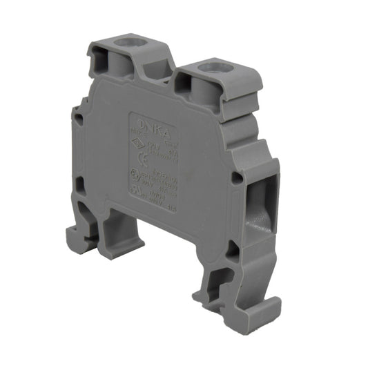 Bornera Atornillable l Gris l 41A l 750V l 8AWG