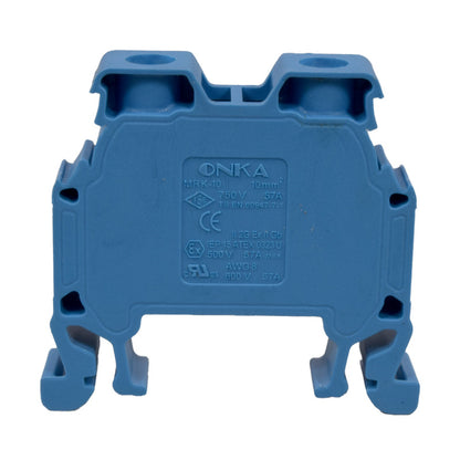 Bornera Atornillable l Azul l 57A l 750V l 8AWG