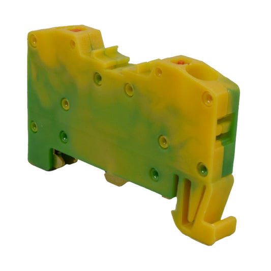 Bornera de Resorte l Tierra l 32A l 750V l 10AWG