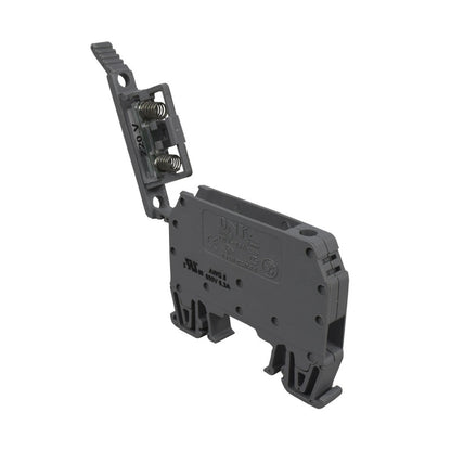Bornera Porta-Fusible l Gris l 6,3A l 220V l 8AWG