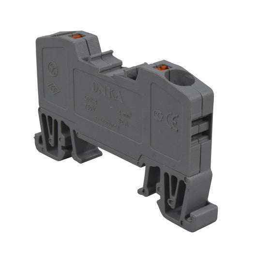 Bornera de Resorte l Gris l 32A l 750V l 10AWG