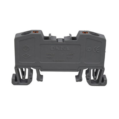 Bornera de Resorte l Gris l 32A l 750V l 10AWG