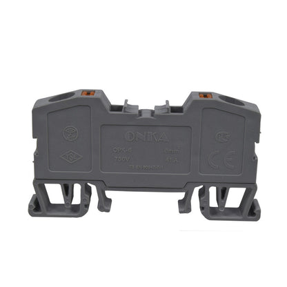Bornera de Resorte l Gris l 41A l 750V l 8AWG