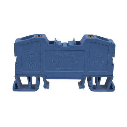 Bornera de Resorte l Azul l 57A l 750V l 8AWG