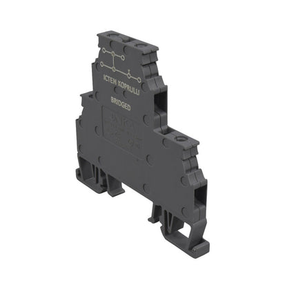 Bornera Atornillable Doble Con Puente l 24A l 12AWG
