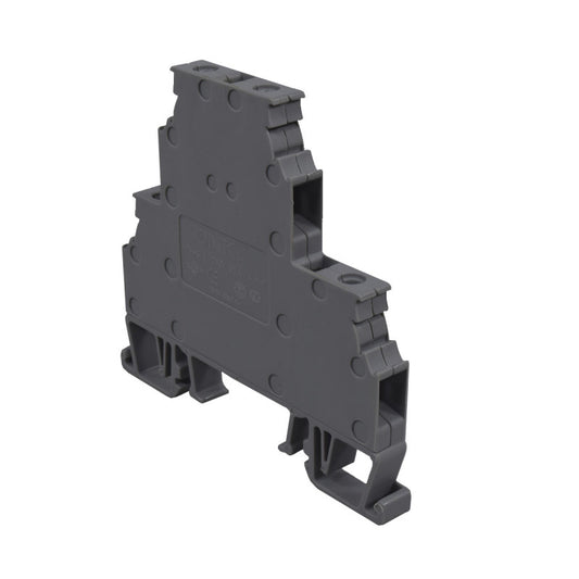 Bornera Atornillable Doble Con Puente l 32A l 10AWG