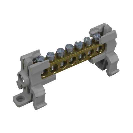 Bloque de Distribución l 1 x 7 Polos l 80A l 400V