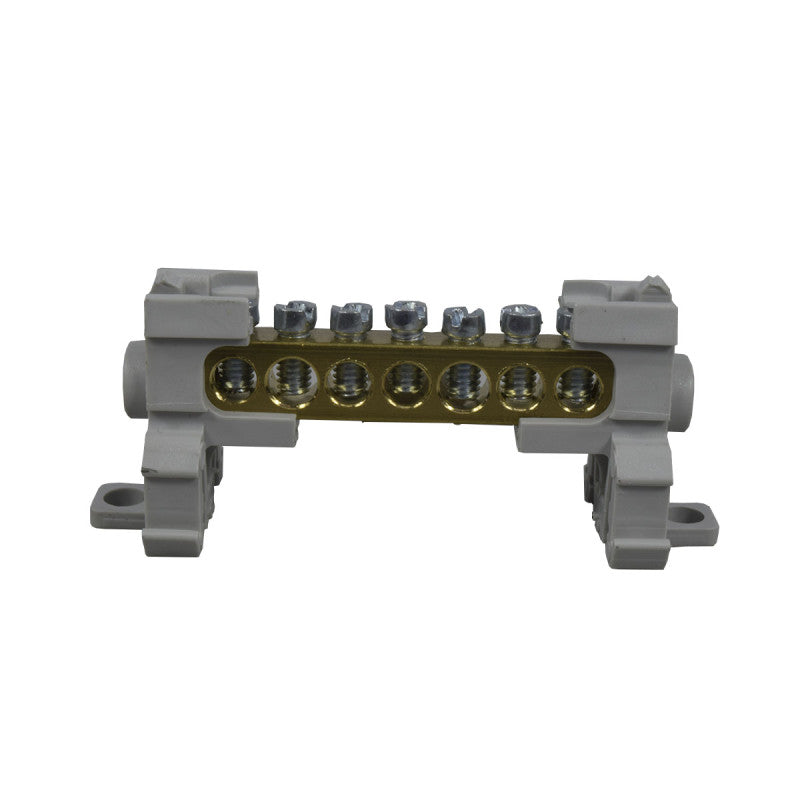 Bloque de Distribución l 1 x 7 Polos l 80A l 400V