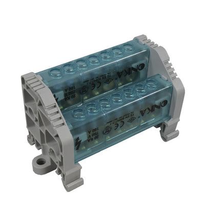 Bloque de Distribución l 2 x 7 Polos l 160A l 750V