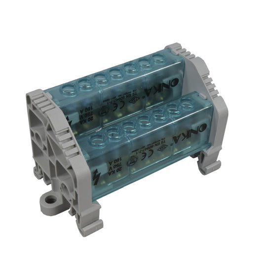 Bloque de Distribución l 2 x 7 Polos l 160A l 750V