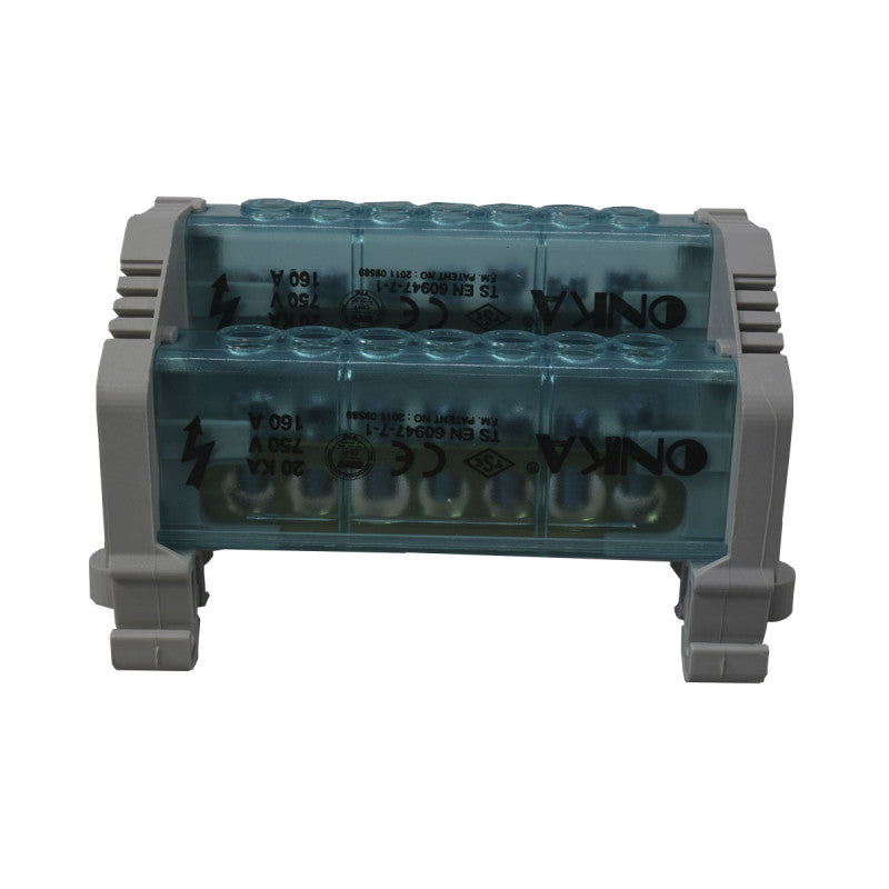 Bloque de Distribución l 2 x 7 Polos l 160A l 750V