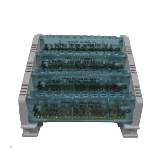 Bloque Distribución l 4 x 10 Polos l 160A l Grande
