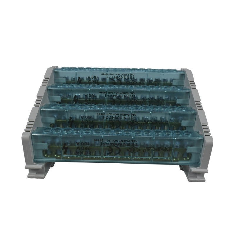 Bloque Distribución l 4 x 15 Polos l 160A l Grande