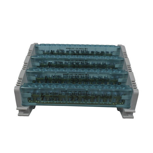 Bloque Distribución l 4 x 15 Polos l 160A l Grande