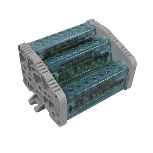 Bloque de Distribución l 3 x 7 Polos l 160A l 750V