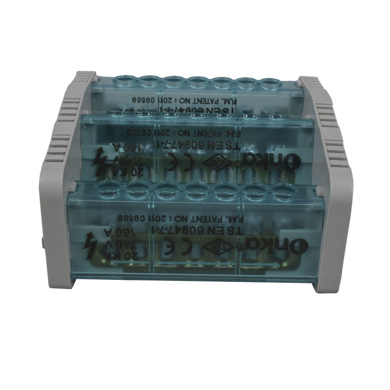 Bloque de Distribución l 3 x 7 Polos l 160A l 750V