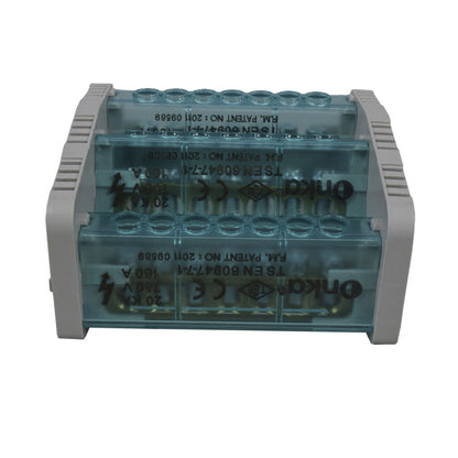 Bloque de Distribución l 3 x 7 Polos l 160A l 750V