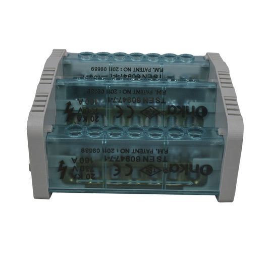Bloque de Distribución l 3 x 7 Polos l 160A l 750V