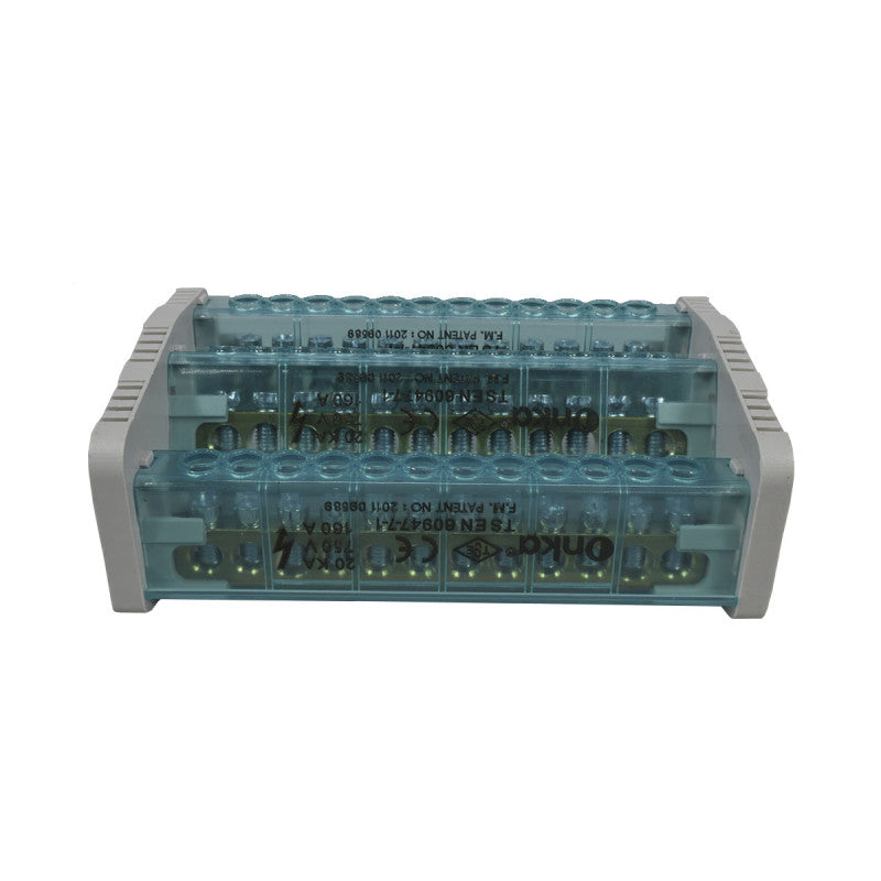 Bloque de Distribución l 3 x 12 Polos l 160A l 750V