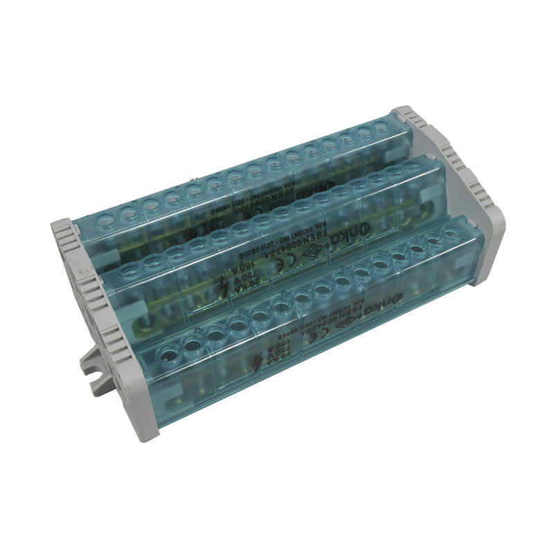Bloque de Distribución l 3 x 15 Polos l 160A l 750V