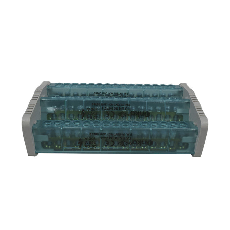 Bloque de Distribución l 3 x 15 Polos l 160A l 750V