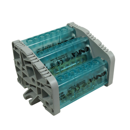 Bloque de Distribución l 3 x 7 Polos l 80A l 400V