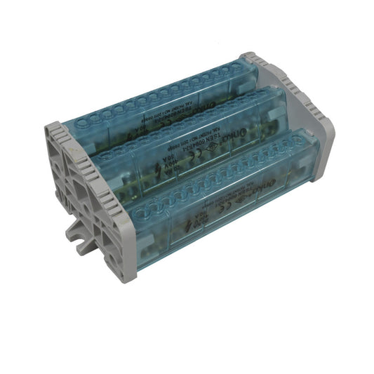 Bloque de Distribución l 3 x 15 Polos l 80A l 400V