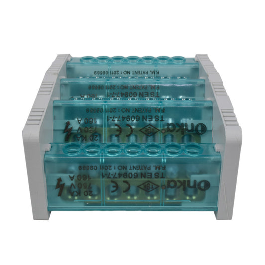 Bloque de Distribución l 4 x 7 Polos l 160A l 750V