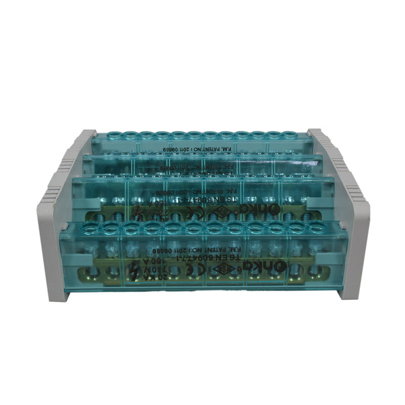 Bloque de Distribución l 4 x 12 Polos l 160A l 750V