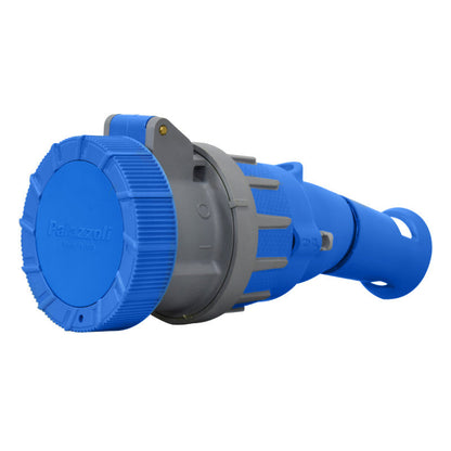 Toma Aérea Con Seccionador 16A 3P + T 9H IP67 230V Azul PALAZZOLI
