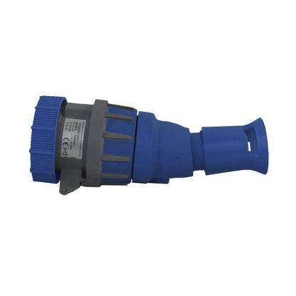 Toma Aérea Con Seccionador 16A 3P+N+T 9H IP67 230V Azul PALAZZOLI