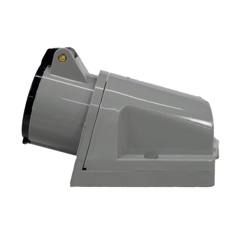 Toma Sobreponer 16A 3P + T 7H IP44 500V Negro CEE PALAZZOLI