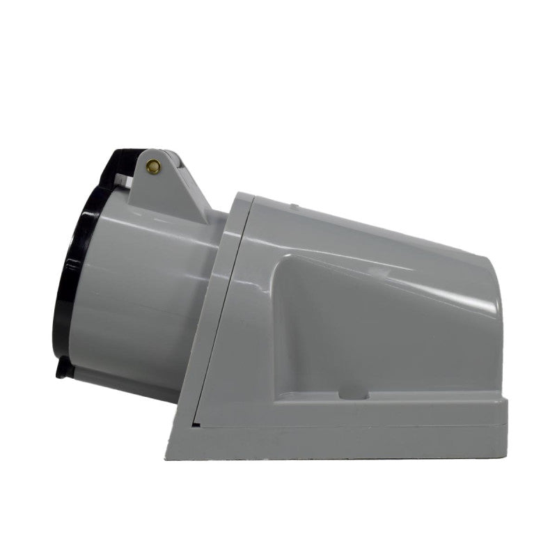 Toma Sobreponer 32A 3P + T 7H IP44 500V Negro CEE PALAZZOLI