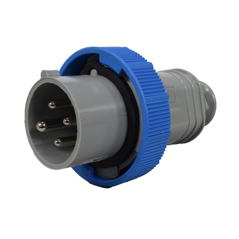 Clavija 16A 3P + T 9H IP67 250V Azul CEE PALAZZOLI