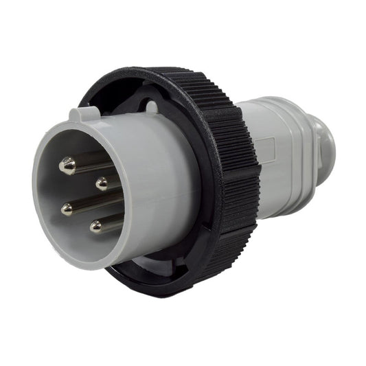 Clavija 16A 3P + T 7H IP67 500V Negro CEE PALAZZOLI