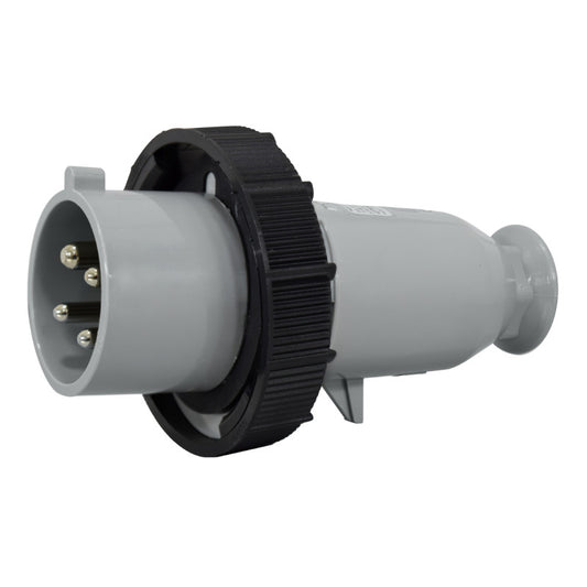 Clavija 32A 3P + T 7H IP67 500V Negro CEE PALAZZOLI