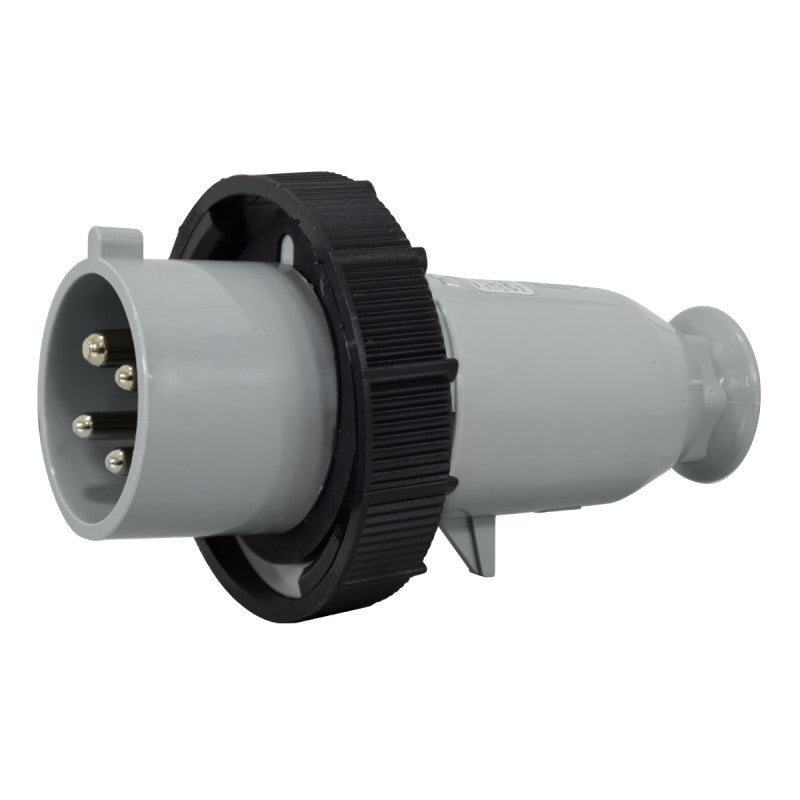 Clavija 32A 3P + T 7H IP67 500V Negro CEE PALAZZOLI