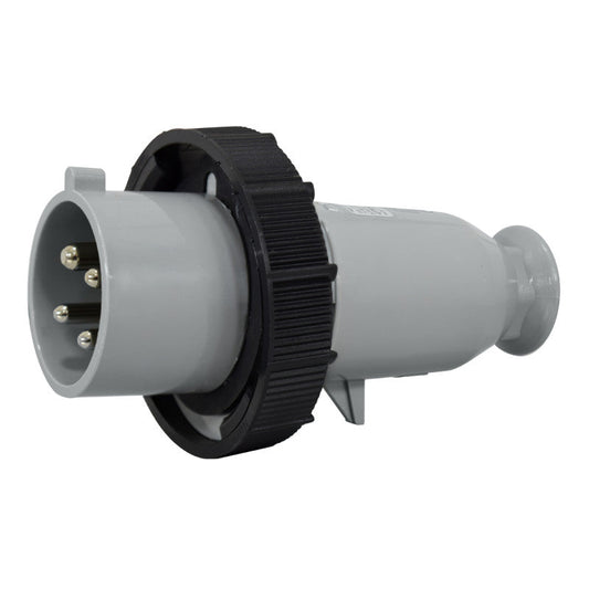 Clavija 32A 3P + T 7H IP67 500V Negro CEE PALAZZOLI