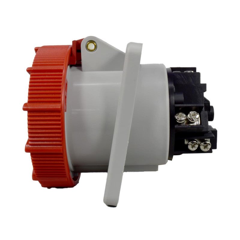 Toma Incrustar 63A 3P+N+T 6H IP67 415V Rojo TOPTER PALAZZOLI