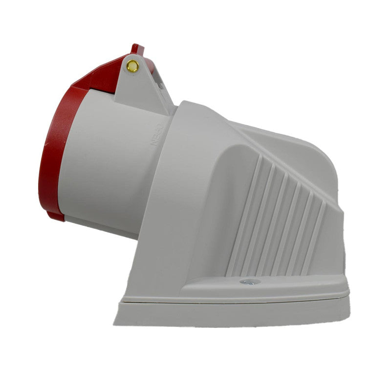 Toma Sobreponer 16A 3P+N+T 6H IP44 415V Rojo TOPTER PALAZZOLI