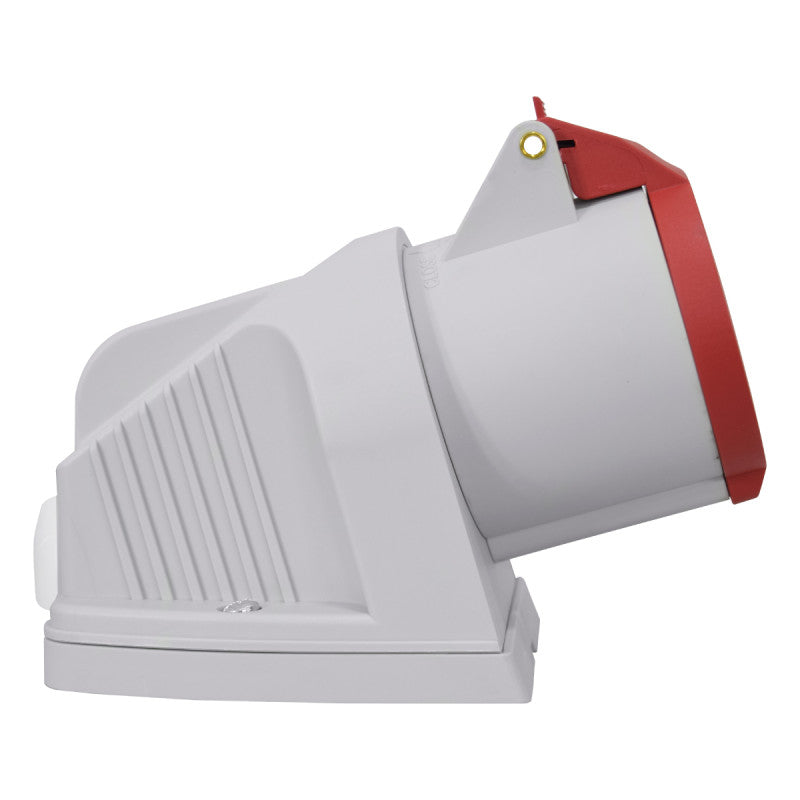 Toma Sobreponer 32A 3P + T 6H IP44 415V Rojo TOPTER PALAZZOLI