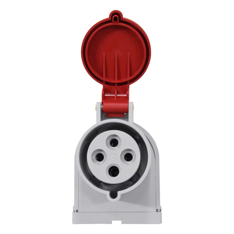 Toma Sobreponer 32A 3P + T 6H IP44 415V Rojo TOPTER PALAZZOLI