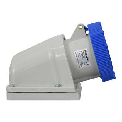 Toma Sobreponer 32A 2P + T 4H IP67 130V Amarillo TOPTER PALAZZOLI