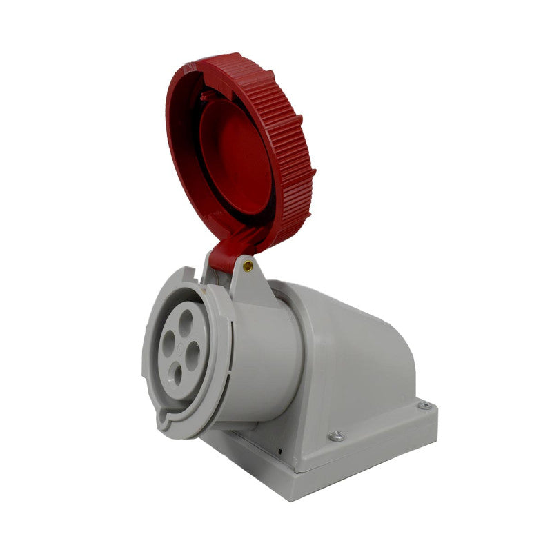 Toma Sobreponer 32A 2P + T 6H IP67 250V Azul TOPTER PALAZZOLI