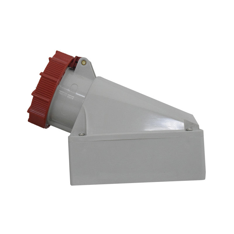 Toma Sobreponer 63A 3P + T 6H IP67 415V Rojo TOPTER PALAZZOLI