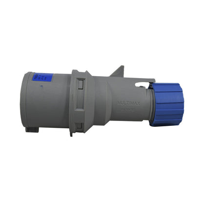 Clavija 32A 2P + T 6H IP44 250V Azul MULTIMAX PALAZZOLI