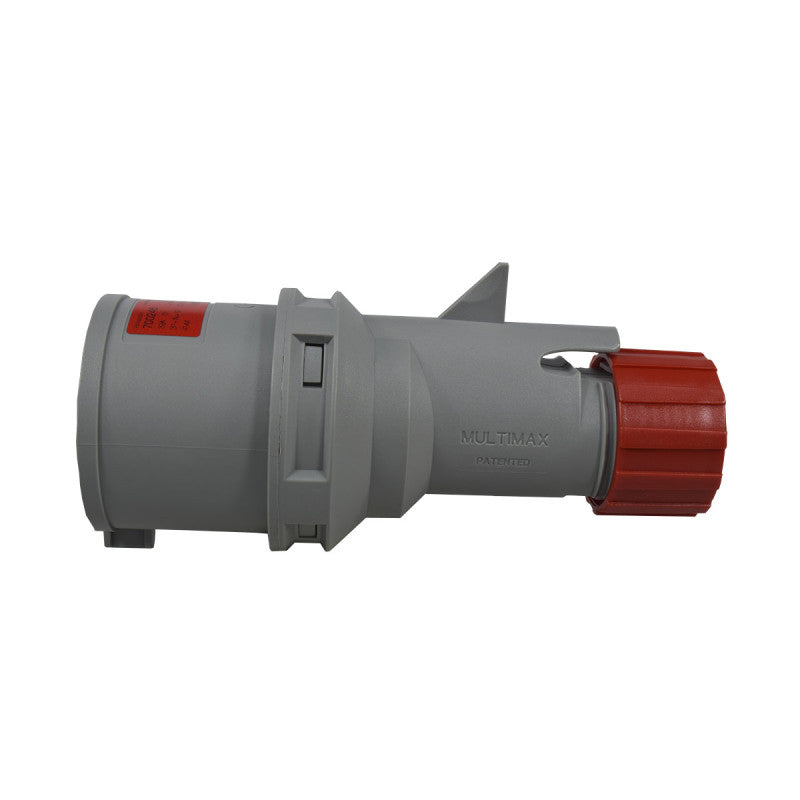 Clavija 32A 3P+N+T 6H IP44 415V Rojo MULTIMAX PALAZZOLI