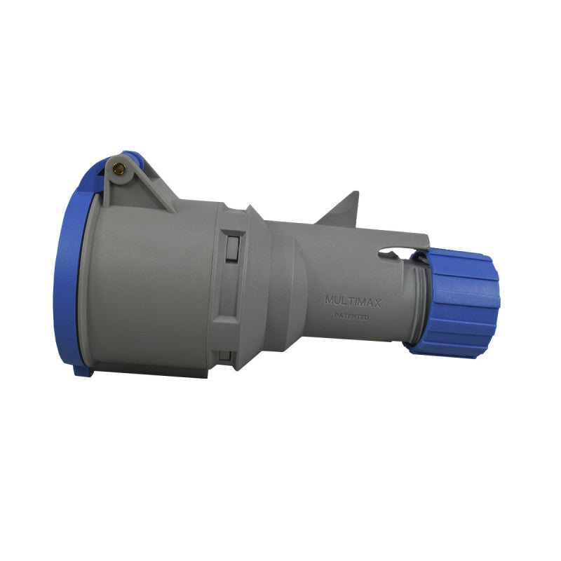 Toma Aérea 32A 3P+N+T 9H IP44 250V Azul MULTIMAX PALAZZOLI