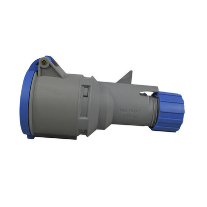 Toma Aérea 32A 3P+N+T 9H IP44 250V Azul MULTIMAX PALAZZOLI